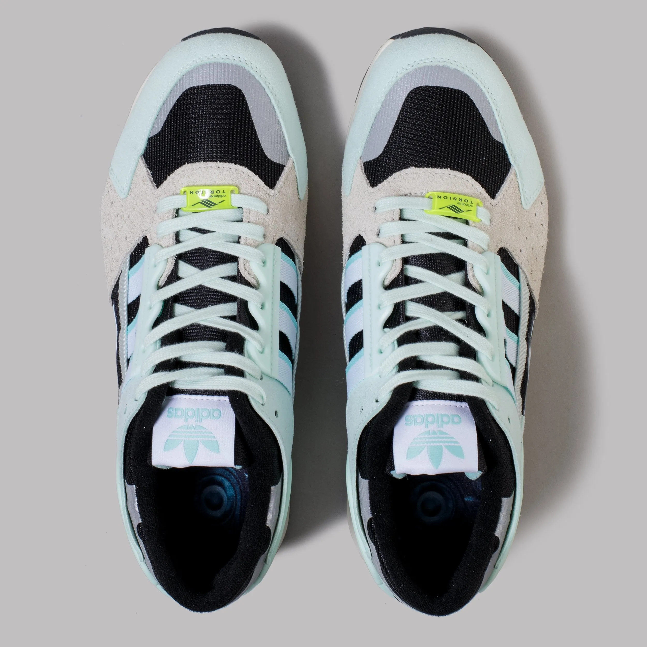 adidas ZX 10,000 C Foot Print (Dash Green / Clear Aqua / Core Black)