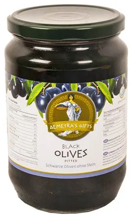 Oliven Schwarz Dimetra Gigant ohne Stein 720g